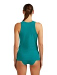 Dámské merino tílko ICEBREAKER Wmns Rib Lotus Tank, Tidal Teal velikost: L