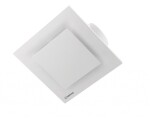 SAPHO - TECTO stropní ventilátor axiální, 20W, potrubí 100, bílá TC201