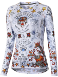 MTB dres CYCOLOGY City of Angels, dámský, dlouhý rukáv (Motiv City of Angels, velikost XL)