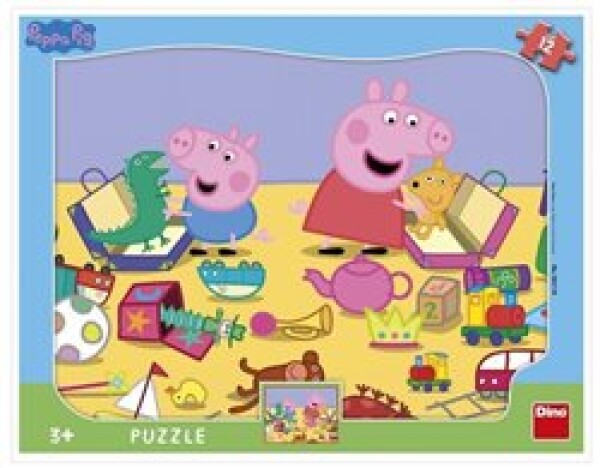 Pig si hraje tvary /puzzle/