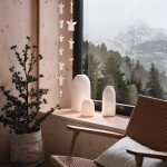 Räder Porcelánová lucerna Starry Sky, bílá barva, porcelán