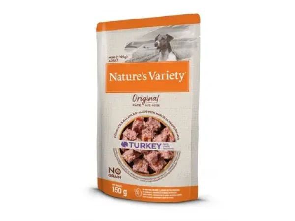 Nature´s variety original pro malé psy s krůtou 150g / Kapsička pro psy (8410650232188)