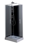 AQUALINE - GRANVIK obdélníkový sprchový box 800x1200x2180, čiré sklo GG80X120