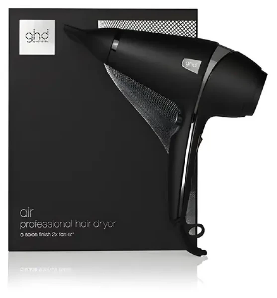 GHD Air černá / Fén na vlasy / 2100 W / iontová technologie (99350147068)