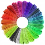Iso PLA vlákna filament 1.75mm Sada 30 kusů x5m pro 3D pera a 3D tiskárny 6809