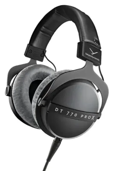 Rozbaleno - Beyerdynamic DT 770 Pro X 48 Ohm černá / Uzavřená studiová sluchátka / 3.5mm jack / přes hlavu / rozbaleno (43000271.rozbaleno)
