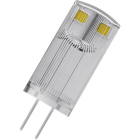 OSRAM 4058075431935 LED Energetická třída (EEK2021) F (A - G) G4 válcový tvar 0.9 W = 10 W teplá bílá (Ø x d) 12 mm x 33 mm 1 ks