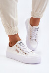 Bílé Dámské Tenisky na Platformě Lee Cooper LCW-24-31-2725 36