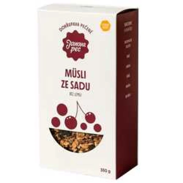 Janova pec Müsli pečené ze sadu bez lepku 350g