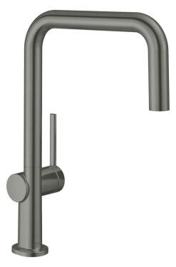 HANSGROHE - Talis M54 Dřezová baterie, kartáčovaný černý chrom 72806340