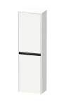 DURAVIT - Ketho.2 Skříňka 132x40x24 cm, 2 dvířka, panty vlevo, matná bílá K21319L18180000