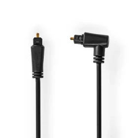 Nedis Optický audio kabel TosLink (M) - TosLink (M) 2.00 m černá (CAGP25200BK20)