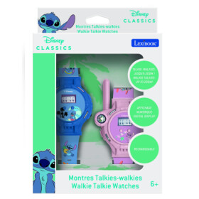 Lexibook hodinky Stitch s vysílačkou s dosahem 200 m