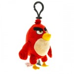 Angry Birds: 14cm plyšová hračka s nylon přívěskem (6/6) - jen zelená