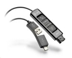 Poly DA85 USB-A/C na QD Adaptér černá (786C7AA)