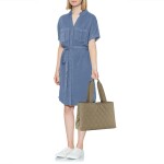 Taška přes rameno Reisenthel Classic shopper L Rhombus olive