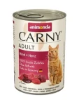 ANIMONDA Konzerva Carny Adult hovězí, srdce / Pro kočky / 400 g (120691)