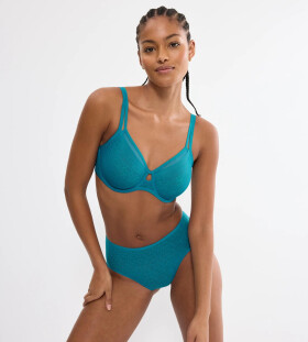 Dámská podprsenka Signature Sheer W01 EX - BLUE - modrá 1802 - TRIUMPH ARIZONA BLUE 85H