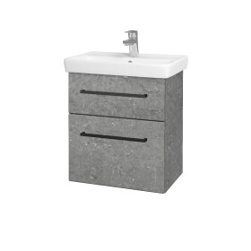 Dřevojas - Umyvadlová skříňka GO SZZ2 55 - D20 Galaxy / Úchytka T06 / D20 Galaxy 278847H