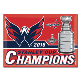 Fanatics Magnet Washington Capitals 2018 Stanley Cup Champions Fridge