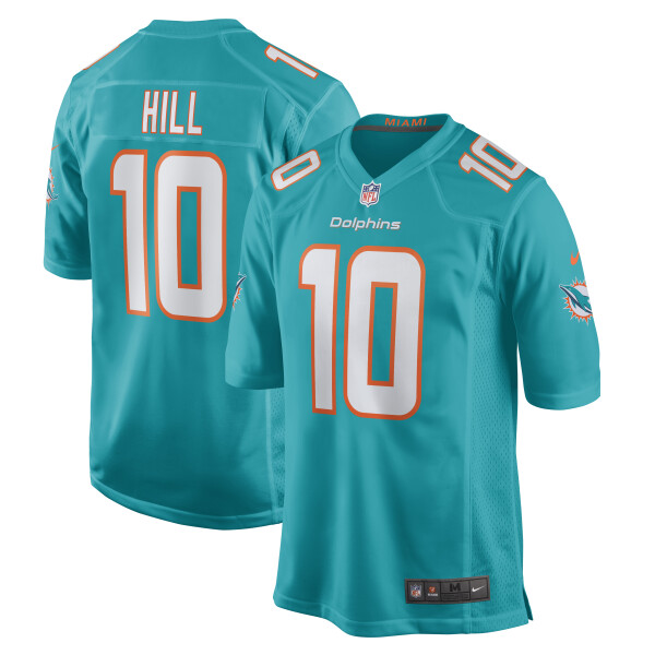 Pánský dres Tyreek Hill #10 Miami Dolphins NFL Nike Game Home Jersey Velikost: XL