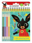 Bing - Mini omalovánky s pastelkami