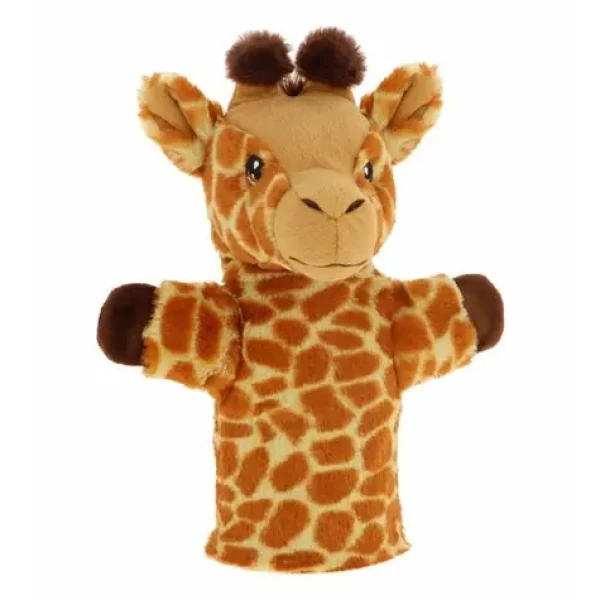 Keel Toys Keeleco Žirafa eko plyšový maňásek na ruku