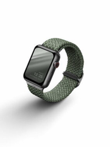 Uniq Aspen Braided řemínek pro Apple Watch 40/38mm zelený UNIQ-40MM-ASPGRN