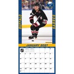 JF Turner Kalendář Buffalo Sabres NHL 2027 Wall Calendar