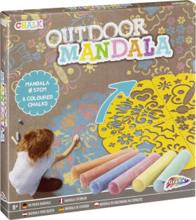 Obrázek Mandala s křídami venkovní - Craft Creative