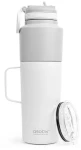 Asobu Twin Pack láhev s hrnkem Bílá 900 ml + 600 ml