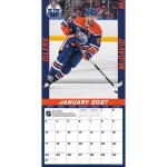JF Turner Kalendář Edmonton Oilers NHL Connor McDavid #97 2027 Wall Calendar