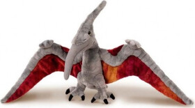 Pteranodon dinosaurus plyš 65x28cm šedivý 0m+