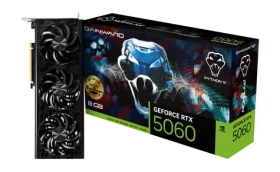 Gainward GeForce RTX 5060 Python III OC / Grafická karta / 8GB GDDR7 / 128-bit (NE75060T19P1-GB2063T)
