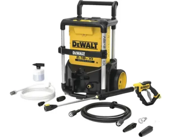 DeWALT DCMPW1600N / Aku vysokotlaká myčka / Tlak: 165 bar / 18V / bez baterie a nabíječky (DCMPW1600N)
