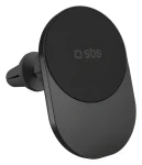 SBS TESUPPVENTWIRQI215W černá / Držák do auta / Qi2 / MagSafe / 15W (TESUPPVENTWIRQI215W)