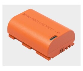 SmallRig 5407 Camera Battery USB-C Rechargeable Canon LP-E6P Orange EDF_1140422