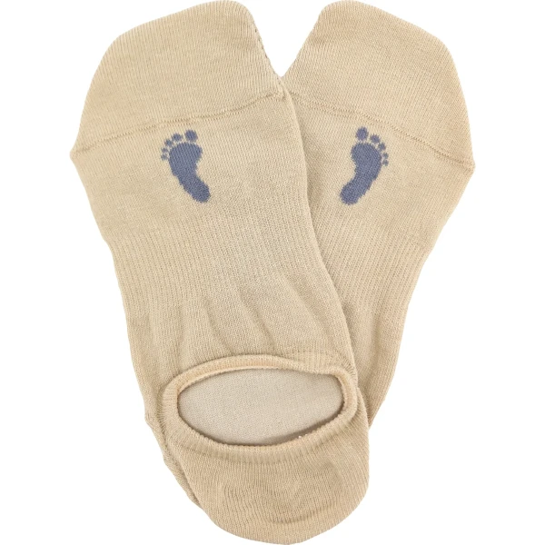 VOXX Ponožky anatomicky tvarované BAREFOOT SNEAKER neviditelné BÉŽOVÉ (3 páry) 39-42 125219