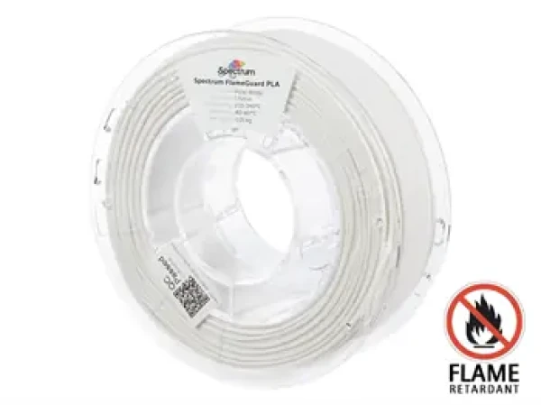 Spectrum FlameGuard PLA Polar White / Filament / 1.75 mm / 250 g (81448)