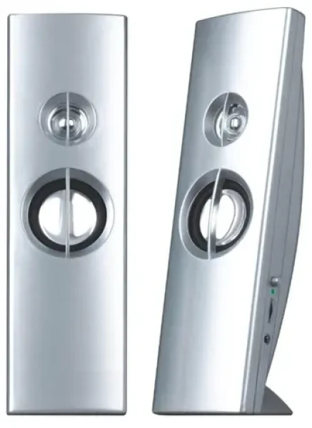 Gembird SPK402 / reproduktor 2.0 / 360W PMPO / stříbrný (SPK402)