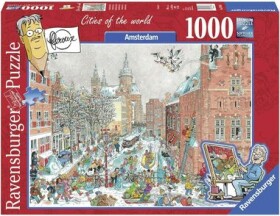 Ravensburger Amsterdam v zimě 197866 p5 1000 dílků