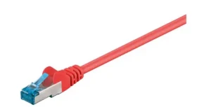 MicroConnect CAT6a S/FTP 0.5m červená / LSZH (SFTP6A005R)