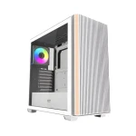 DarkFlash DS900WS bílá / Skříň / ATX/M-ATX/ITX / 4x ARGB ventilátor / tvrzené sklo / bez zdroje (DS900WS fans_white)