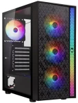 BitFenix Light černá / Skříň / ATX / 2x USB 3.0 + USB 2.0 / 4x 120mm RGB / tvrzené sklo / bez zdroje (BFC-LIG-300-KKGXP-2F)
