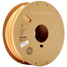 Polymaker 70864 PolyTerra PLA vlákno pro 3D tiskárny PLA plast 2.85 mm 1000 g pastelová oranžová 1 ks