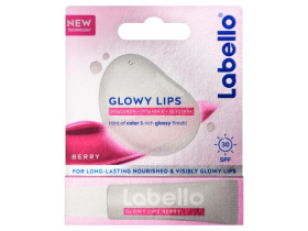 Labello Glowy Lips Berry tónovací balzám pro zářivé rty SPF30 10 ml