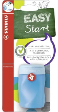 STABILO® EASY sharpener 3v1 - Ergonomické ořezávátko - modré pro praváky (SB-B-4502-2)