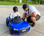 Mamido Elektrické autíčko Audi R8 Spyder modré