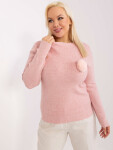 PM SW PM 3706 jumper.10x světle růžová XL/XXL