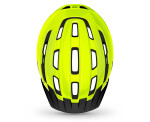 Cyklistická helma MET Downtown reflex žlutá 58 cm)